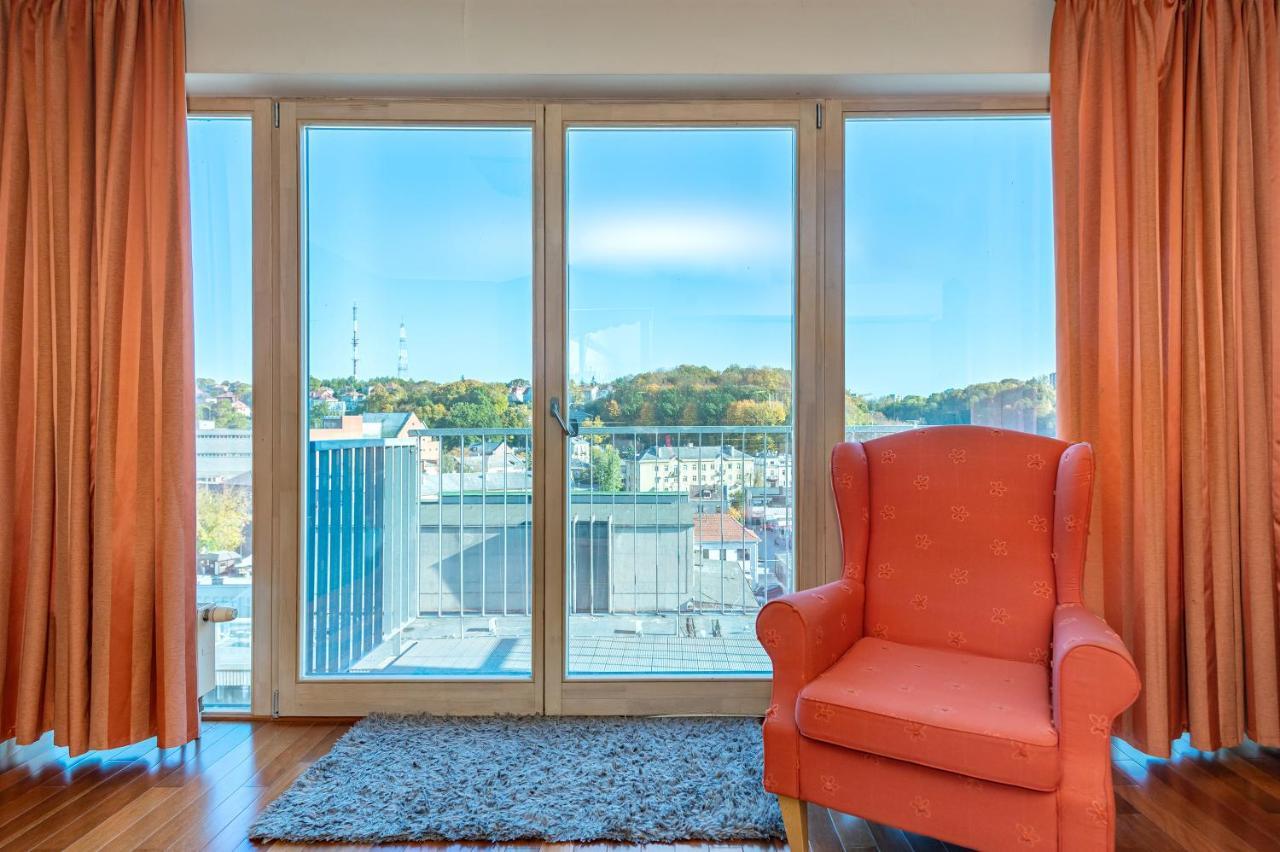 Panoramic City Centre Apartment By Polo Apartments Kaunas Extérieur photo