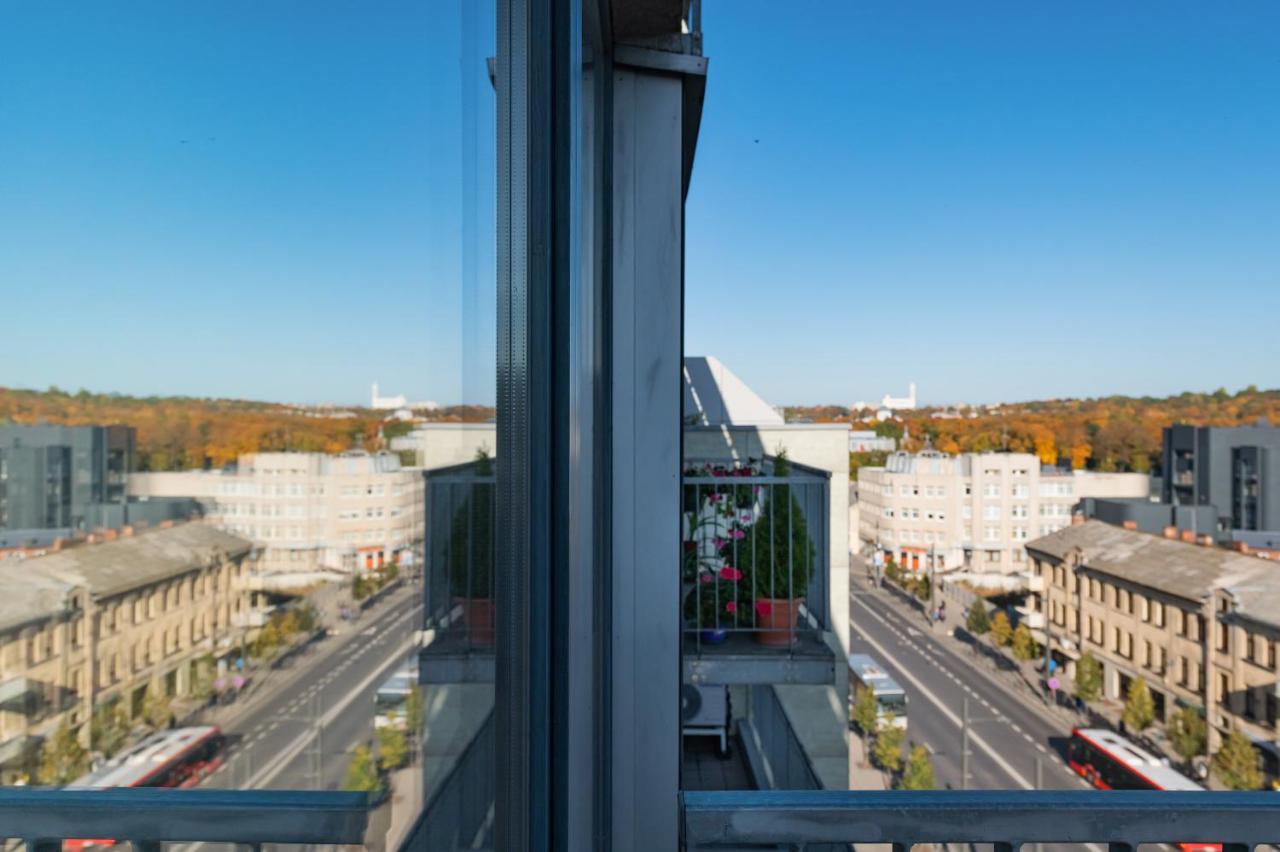 Panoramic City Centre Apartment By Polo Apartments Kaunas Extérieur photo
